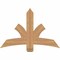 Ekena Millwork Davenport Timber Gable Bracket, Western Red Cedar, 48"W x 32"H x 3 1/2"D x 5 1/2"F, 16/12 Pitch GBW048X32X0406DAV00SWR - alternate 1